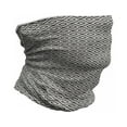 thumbnail image 1 of Black and White Neck Gaiter, Rhombus Tracery, Unisex, Black White, by Ambesonne, 1 of 3