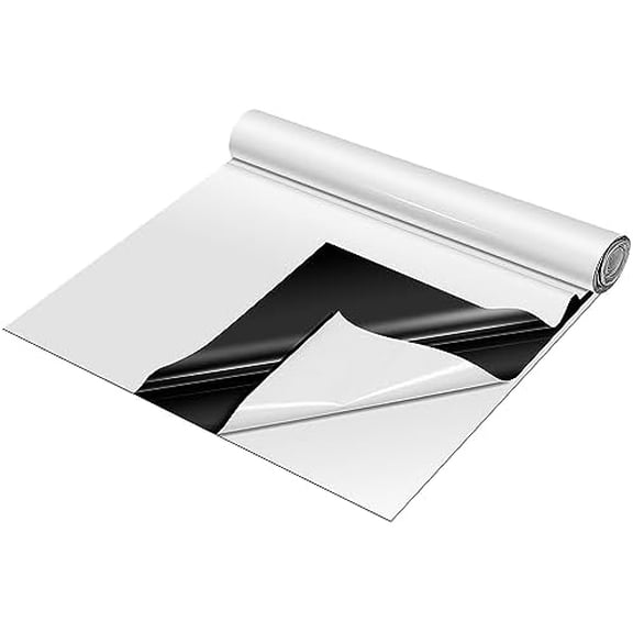 Black and White Panda Film, 10' x 10' 5.5 Mil Poly Film, Blackout Tarp for Warm House