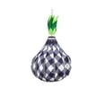 thumbnail image 1 of Black and White Pineapple Burlap Balloon Spinner, 1 of 4