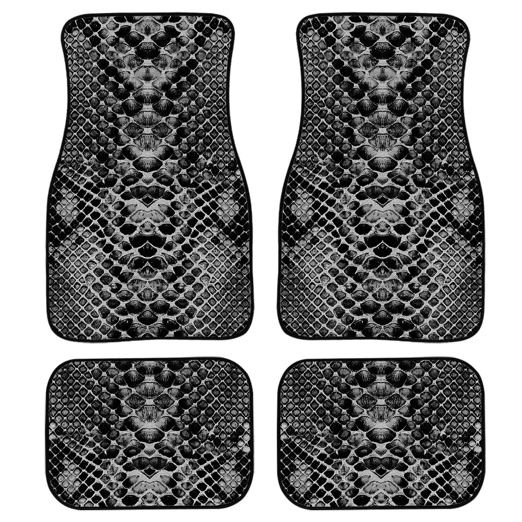 Python Snakeskin Print Floor Mat