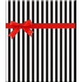 thumbnail image 1 of Black and White Stripe Specialty Gift Wrapping Paper Premium Specialty 15Ft Roll, 1 of 1