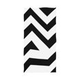 thumbnail image 1 of Black and White Stripes 64''x32'' Bath Towels Lightweight Quick-Dry Breathable Soft for Gym Travel Swim, 1 of 8