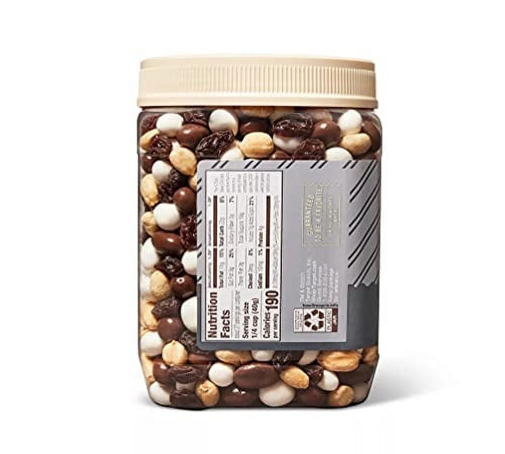 Black and White Trail Mix 38 ounces 2 PACK