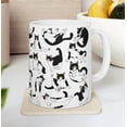 thumbnail image 1 of Black and White Tuxedo Cat Coffee Mug 11oz Cat Mugs Tuxedo Cat Gift for Tuxedo Cat Gifts Black and White Cat Mug Tuxedo Mug, 1 of 6