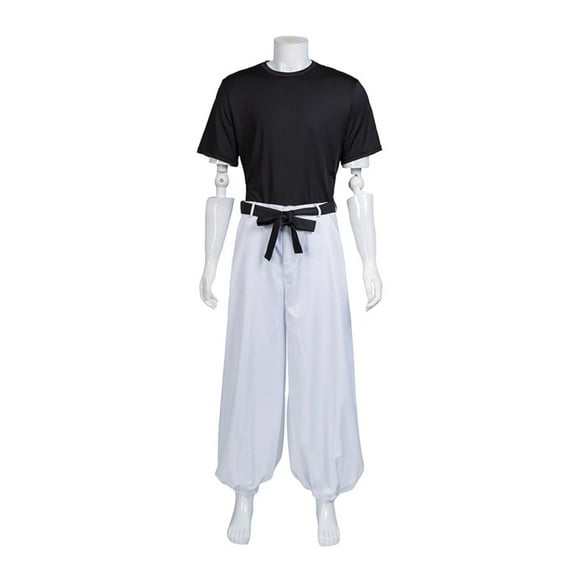Black and White Two-Piece Set -  Stage Performance Outfit
