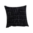 thumbnail image 1 of Black and White Zebra Print Striped Throw Pillow Couch Pillow Modern Decorative Square for Home Living Room Bedroom Bed Cushion Outdoor, 1 of 5