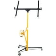 Black and Yellow Professional 11‘ Drywall Lift Panel Hoist Jack Lifter