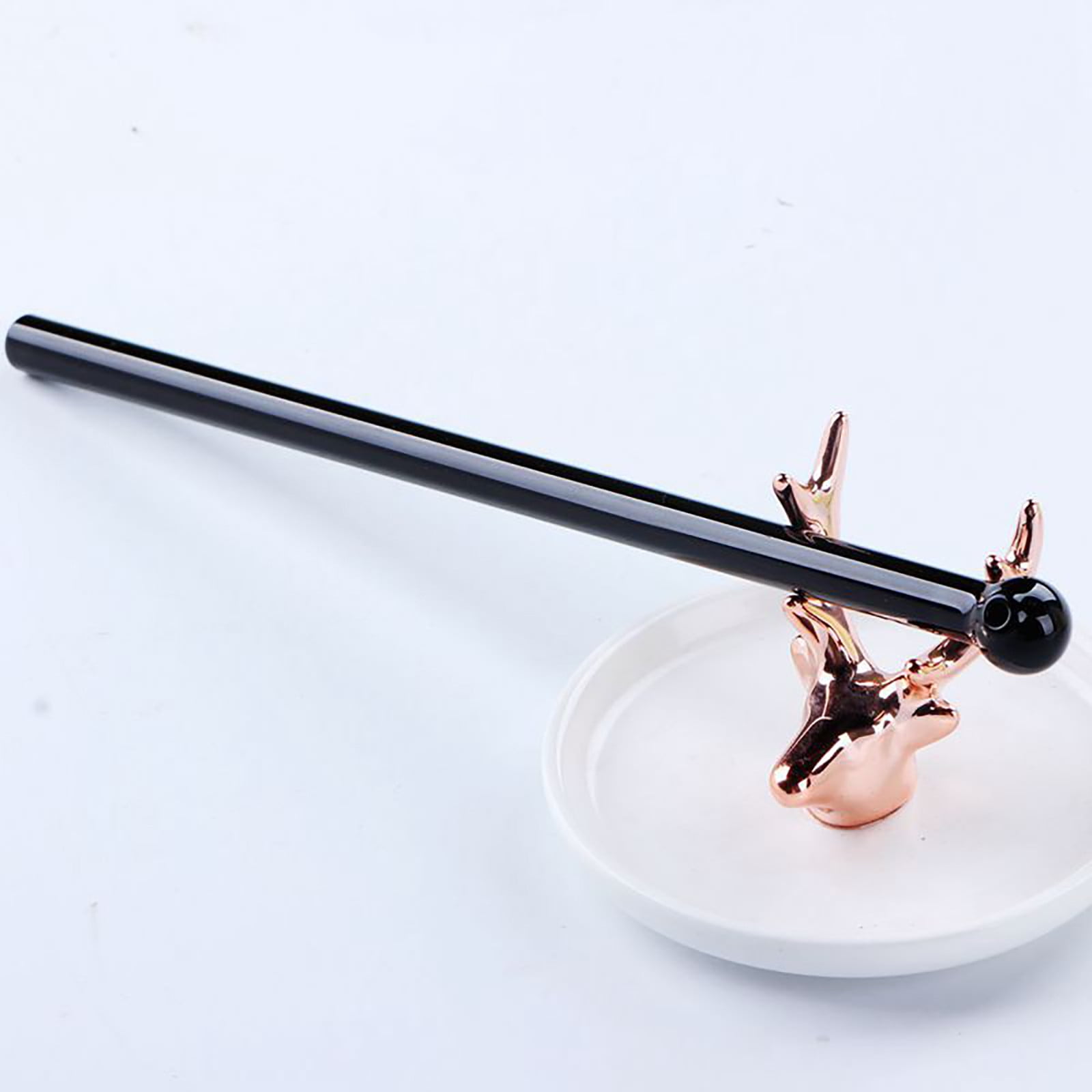 Black and friday deals 2023 Kuluzego Glass Straw Color Bent Glass