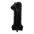 thumbnail image 1 of Black balloon foil balloons, digital birthday party decorations, digital balloons, 1 of 6