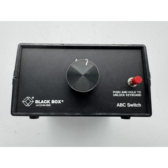 Black box monitor/keyboard switch 2 port