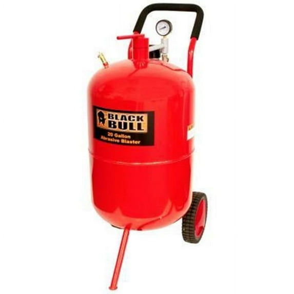 Black bull 20 Gallon Sandblaster - Black - 20 Gallon