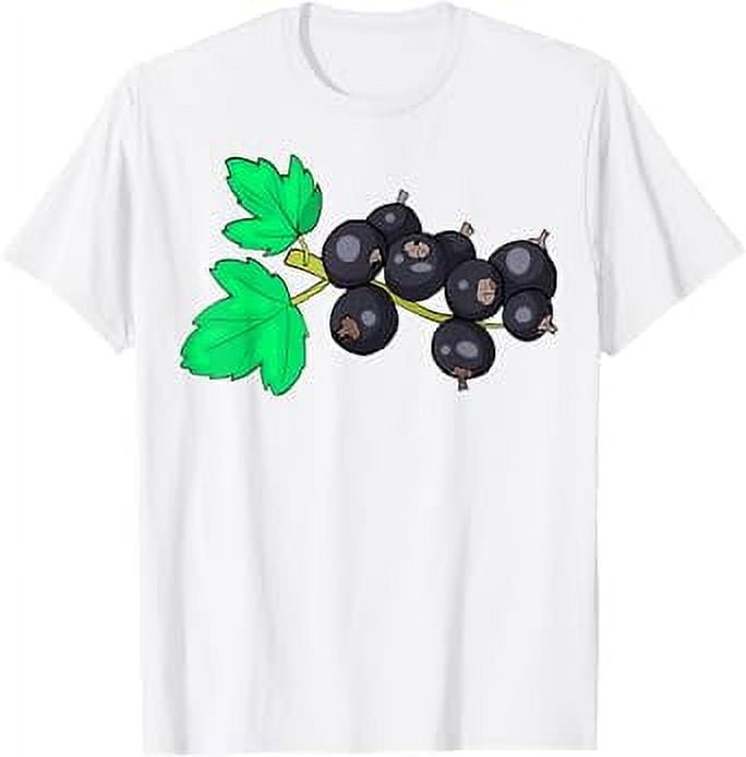 Black currants Fruit Food Vegan Vegetarian TShirt