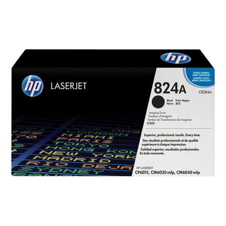 Black drum for use with Color laserjet cp6015 824a