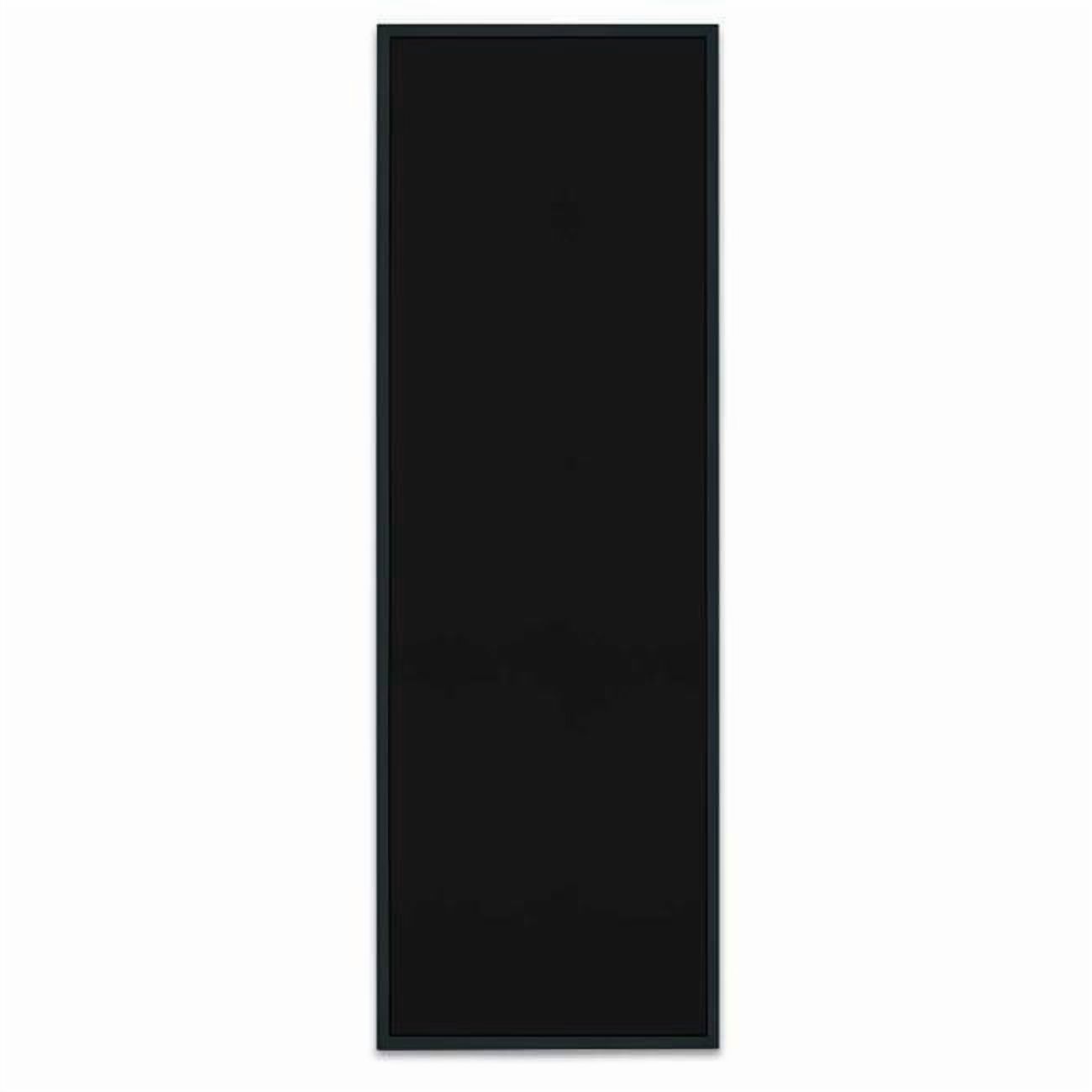 Black dry erase board 12' x 36' Black aluminum frame