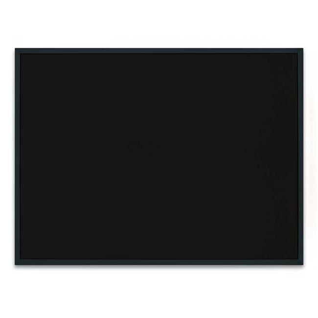 Black dry erase board 24' x 18' Black aluminum frame