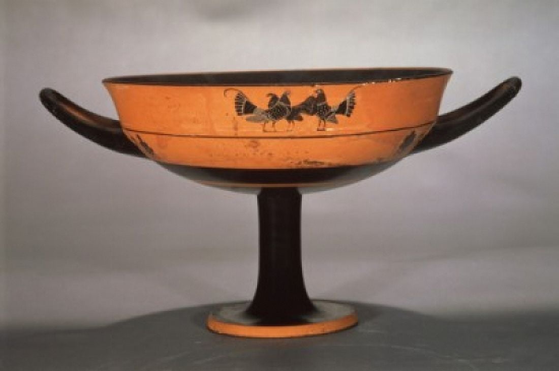 Black-figure Kylix Greek Art Canvas Art - (18 x 24)