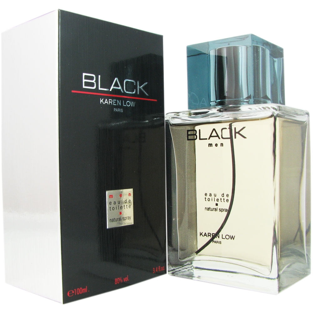 Black for Men by Karen Low 3.3 oz EDT Spray - Walmart.com