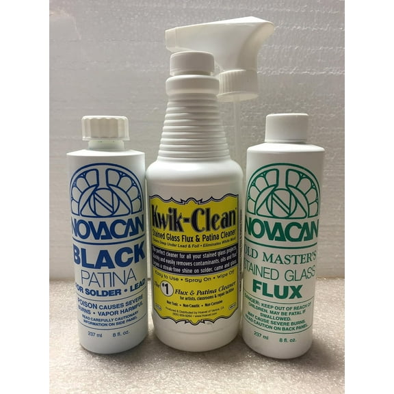 Black for Solder and Flux & Kwik-Clean Flux, Remover