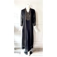 thumbnail image 1 of Black Georgette Embroided Gown, 1 of 4