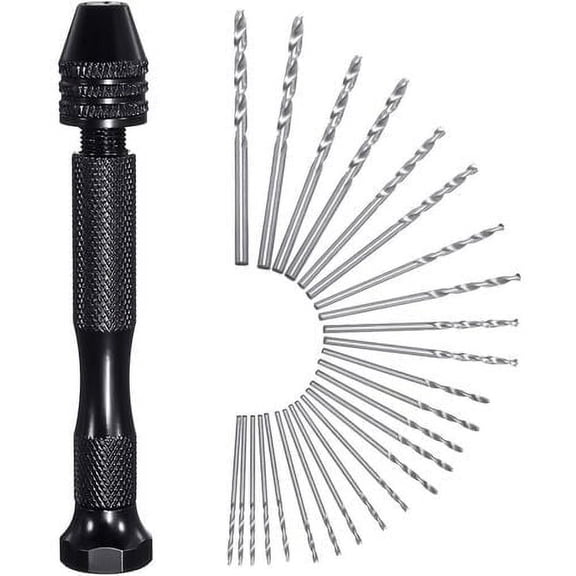 Black hand twist drill twist manual drill punch