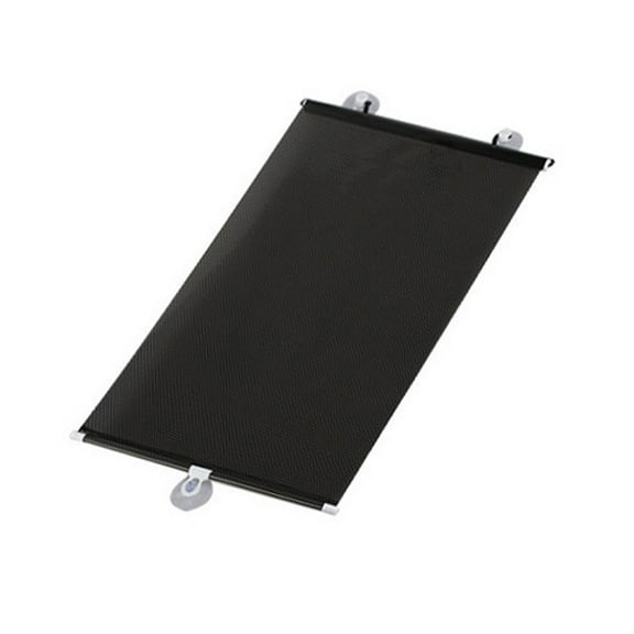 Black heat-insulating blackout cordless retractable roller blinds