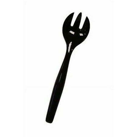 Black heavy duty Disposable plastic serving fork For All Occasions 3 Pieces