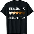 thumbnail image 1 of Black is Beautiful Funny Creative Graphic T-Shirt, 1 of 3