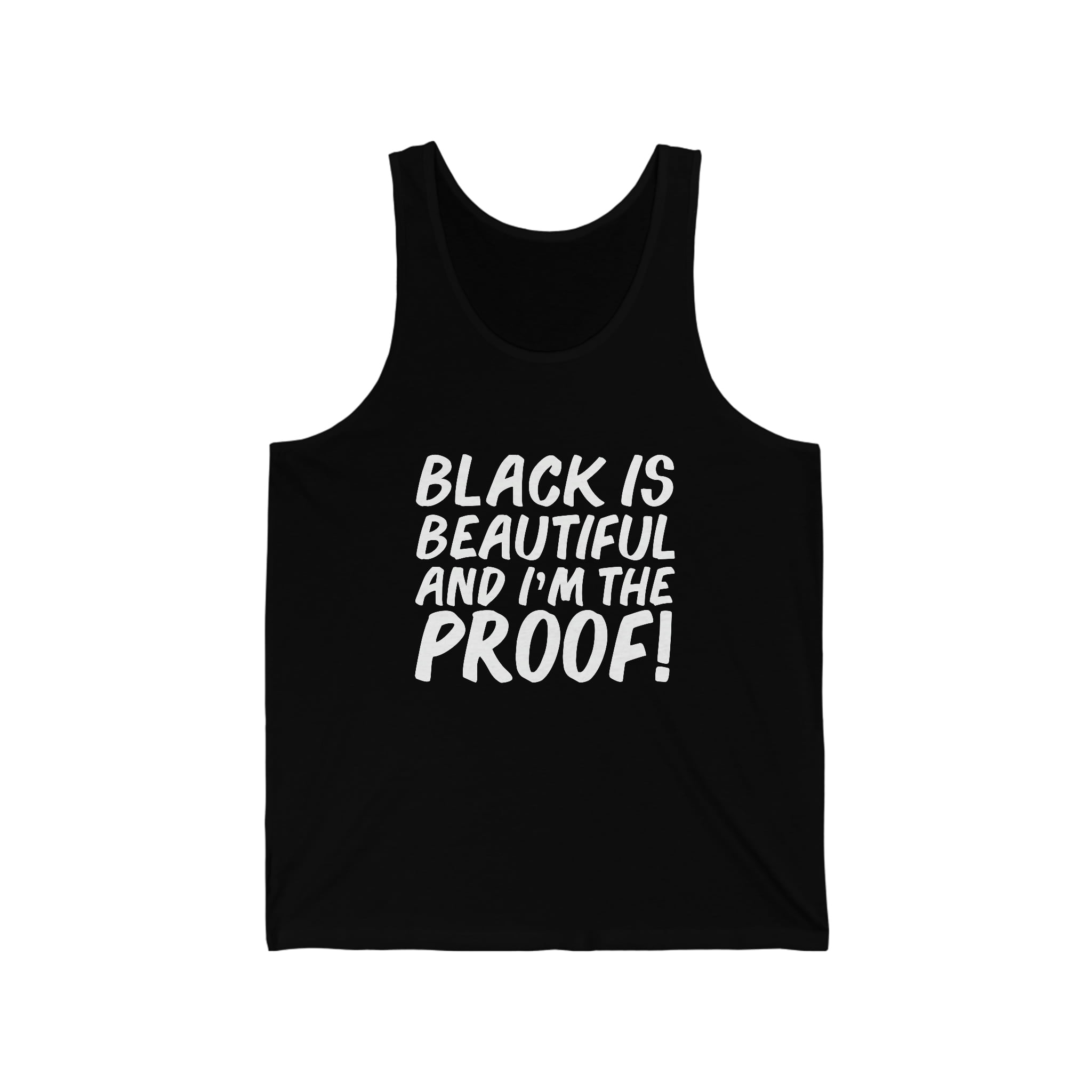 I Love Being a Black Woman Unisex Tank Top, XS-2XL Black Pride