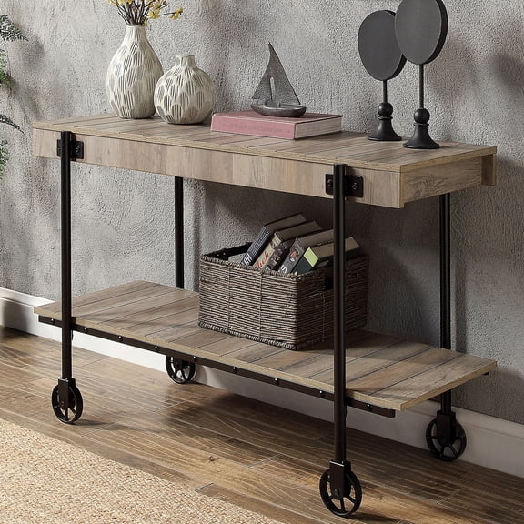 Black metal frame, slat panels - Perfect for classic living area
