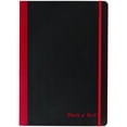 thumbnail image 1 of Black n Red A4 Flexible Business Notebook Casebound 72 Sheets 8 14 x 11 34 Black, 1 of 7