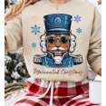 thumbnail image 1 of Black nutcracker sweatshirt,Black Christmas sweatshirt, Nutcracker Christmas sweatshirt, Ugly Christmas sweatshirt, Holiday nutcracker shirt, 1 of 5