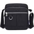 thumbnail image 1 of Women's crossbody bag, waterproof nylon shoulder wallet,Crossbody Bag Ladies Purses Fashion Tote Top Handle Satchel Beach Bag (Black), 1 of 6