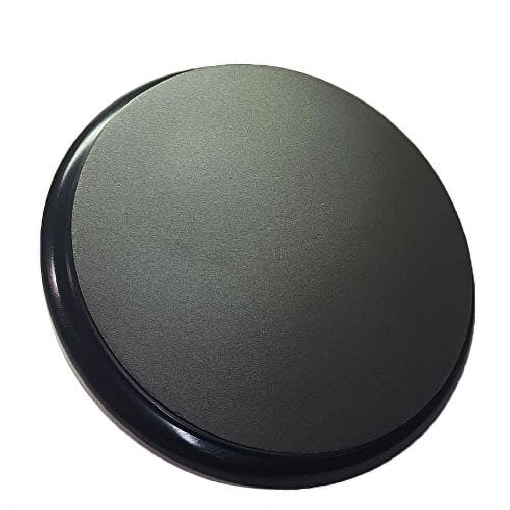 Bucket Lid Seat: Plastic, Black, For Use With 3-1/2 or 5 gal Buckets