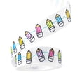 thumbnail image 1 of Black pencil ribbon,teacher ribbon,school themed ribbon,for Gift Wrapping Pencil Ruler Back to School Decorations(G), 1 of 9