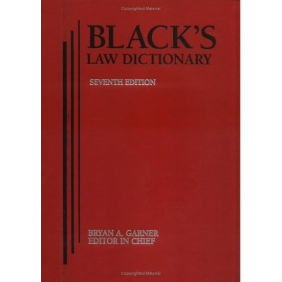 Pre-Owned Black's Law Dictionary (Hardcover) 9780314228642