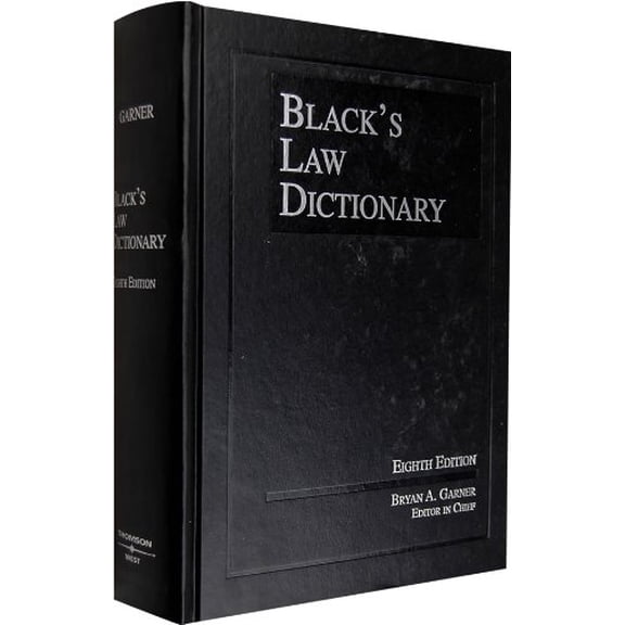 Pre-Owned Black's Law Dictionary, 8th Edition by Bryan A. Garner (Hardcover), Political & Social Sciences, English