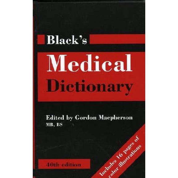 Pre-Owned Black's Medical Dictionary