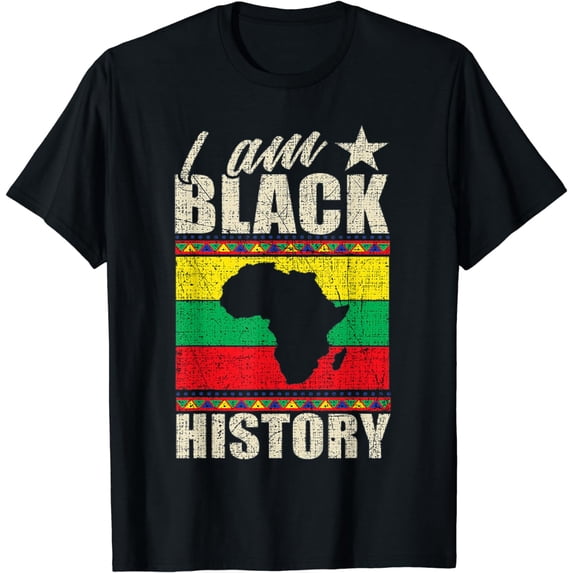 Black shirt, black history shirt, black history, men black T-Shirt