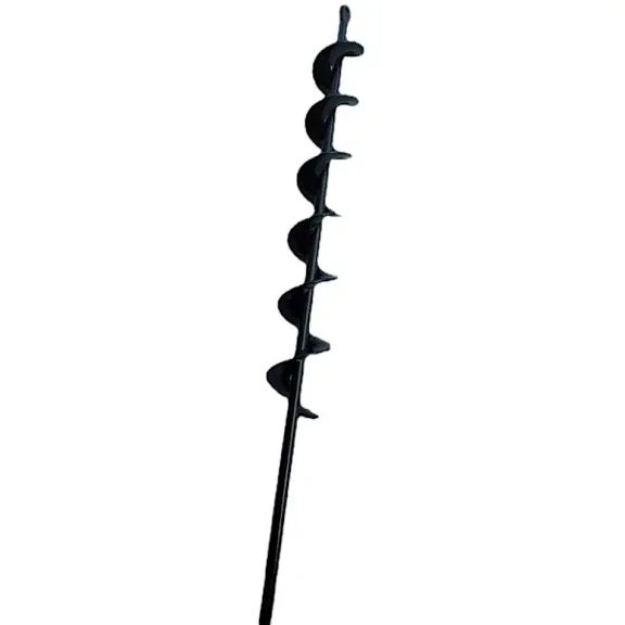 Black soil auger for garden planting 50 mm  450 mm