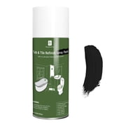 Black Spray Tub and tile Paint 1 Pack Bathroom Wallpaper Bathtub and Tile Spray Ceramic Paint Aerosol Bathtub and Tile Refinishing Kit, for Porcelain Fiberglass Ceramics, DIY Countertop Paint Kit,for