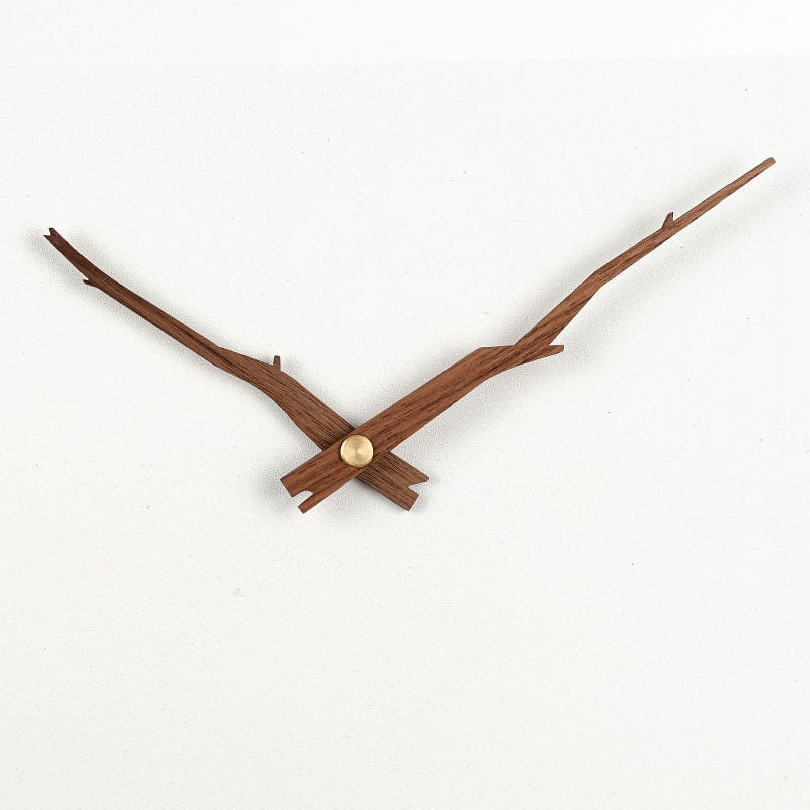 Black walnut beech wood CLOCK pointer wooden pointer personality with ...