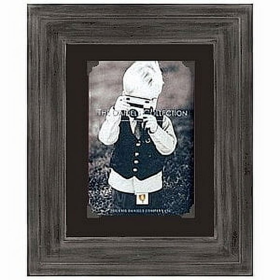 Black-washed wood with black photo corners by Dennis Daniels - 4x6