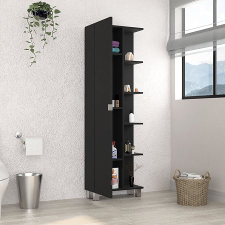 Black wengue finish, reinforced legs - Reliable corner furniture