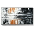 thumbnail image 1 of Black and white abstract art texture wall art black and white painting black and white wall art black and white 3d Textured wall art,(91*183cm)36*72 Inches,Unstretched,Frameless, 1 of 4