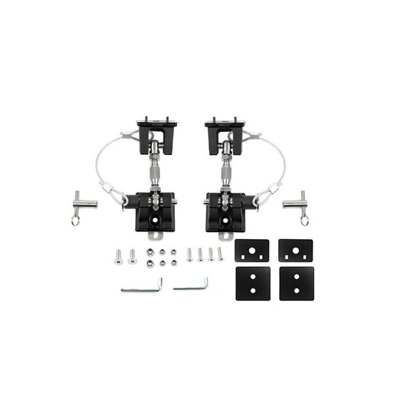 Black with Key-Black Car Engine Hood Latch for Jeep Wrangler TJ, Latch Cover, Hardware Accessories, 1997-2006