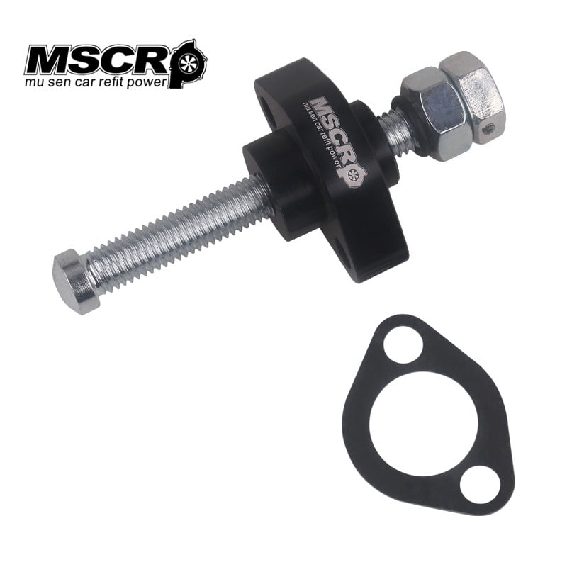 MC MOTOPARTS CNC Manual Cam Chain Tensioner For Honda CBR600 F4/F4i 1999-2006 – Blue, Adjustable, Aluminum 6061-T6
