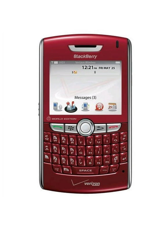 BlackBerry 8830 Replica Dummy Phone / Toy Phone (Red) (Bulk Packaging)