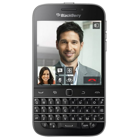 BlackBerry - Classic 4G with 16GB Memory Cell Phone TMobile (Unlocked) - Black