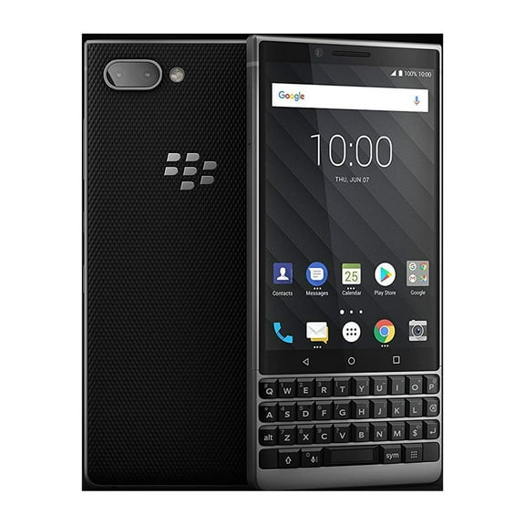 BlackBerry KEY2 64GB Smartphone, Black Unlocked Straight Talk T-Mobile
