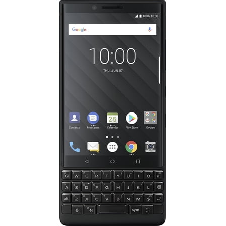 BlackBerry KEY2 Black Unlocked Android Smartphone (AT&T/T-Mobile) 4G LTE, 64GB